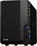 Synology Z661334 DS218+ 2 Bay DiskStation NAS (Diskless)